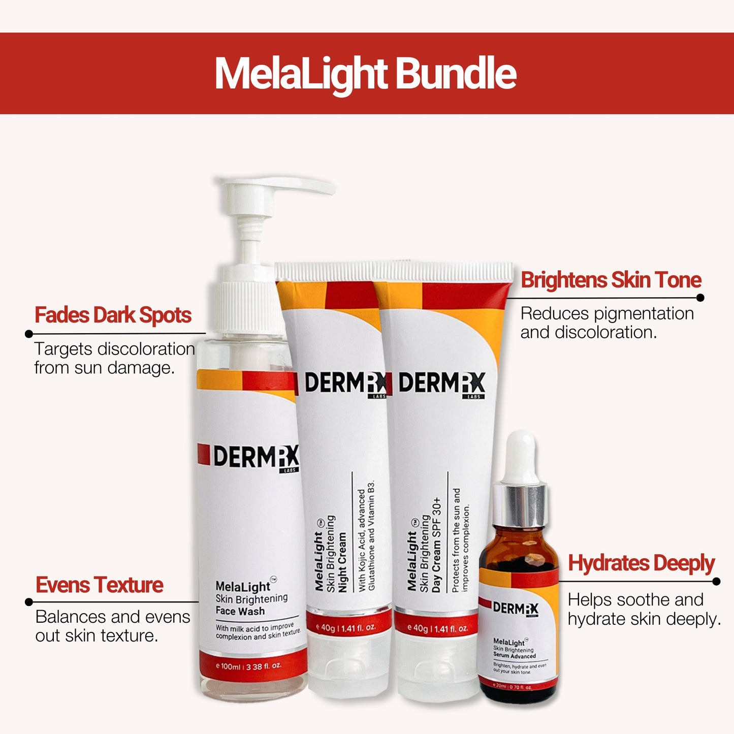 MelaLight Skin Brightening Bundle